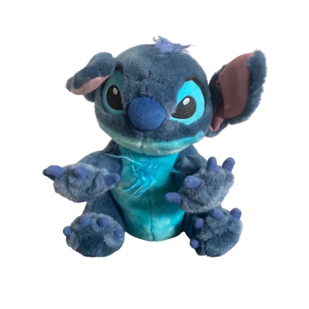 Disney Stitch Plush Stuffed Animal 12" Blue & Purple Soft Toy Cute‎ Collectible